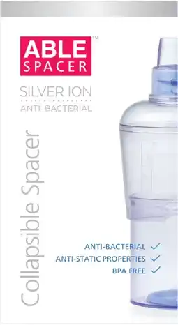 healthylife Able Spacer Collapsible Antibacterial offer