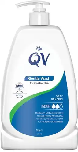healthylife EGO QV Gentle Wash Soap Free 1kg offer