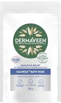 healthylife DermaVeen Sensitive Relief Calmexa Bath Soak 200g offer