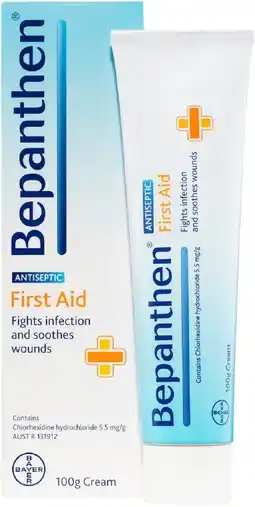 healthylife Bepanthen First Aid Antiseptic Cream 100g offer
