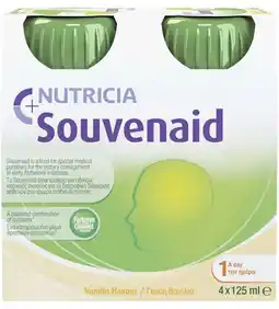 healthylife Souvenaid Memory Drink Vanilla 4 x 125ml offer