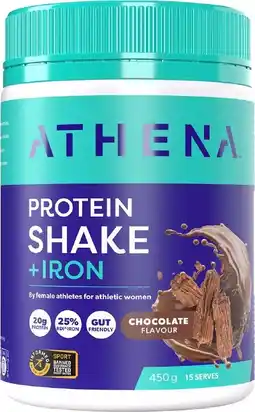 healthylife Athena Protein + Iron Chocolate 450g offer