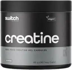 healthylife Switch Nutrition Creatine 100% Pure Hcl 90 Capsules offer
