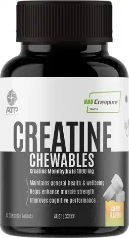 healthylife ATP Science Creapure Creatine Monohydrate Chewables 45 Tablets offer