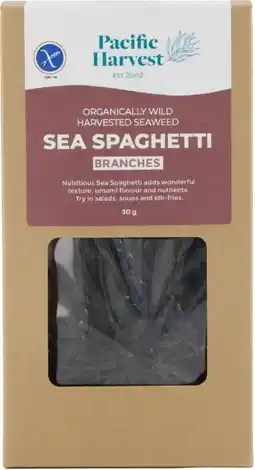 healthylife Pacific Harvest Sea Spaghetti Seaweed Branches 30g offer