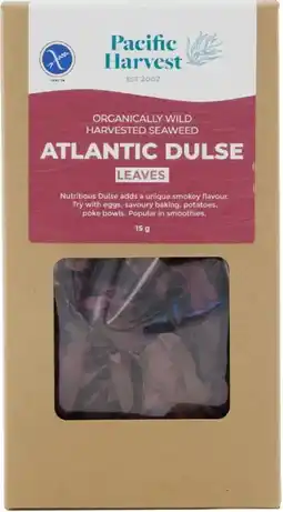 healthylife Pacific Harvest Atlantic Dulse Seaweed Leaves 15g offer