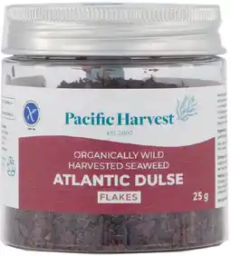 healthylife Pacific Harvest Atlantic Dulse Seaweed Flakes 25g offer