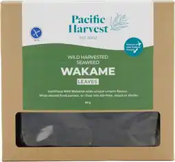 healthylife Pacific Harvest Wakame Seaweed Wild Leaves 80g offer