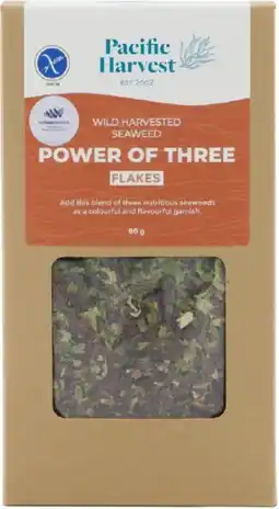 healthylife Pacific Harvest Power of Three Flakes 80g offer