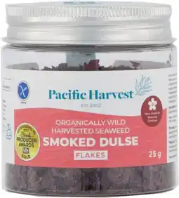 healthylife Pacific Harvest Manuka Smoked Atlantic Dulse Flakes 25g offer
