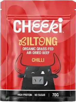 healthylife Cheeki Biltong Chilli 70g offer