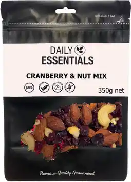 healthylife Daily Essentials Cranberry & Nut Medley 450g offer