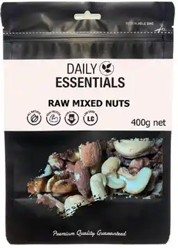 healthylife Daily Essentials Raw Mixed Nuts - Deluxe 400g offer
