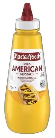 IGA MasterFoods Mild American Mustard 550g offer