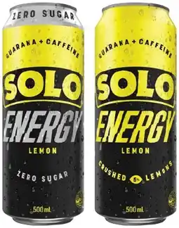 IGA Solo Energy Drink 500mL Selected Varieties offer