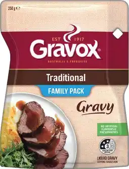 IGA Gravox Gravy or Sauce Family Pack 250g Selected Varieties offer