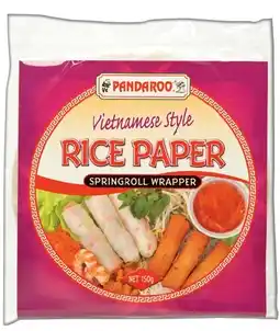IGA Pandaroo Rice Paper 150g offer