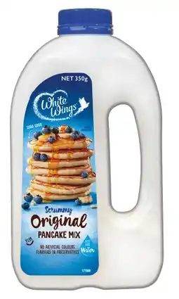 IGA White Wings Pancake Mix 325‑350g Selected Varieties offer