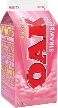 IGA Oak Flavored Milk 600mL Selected Varieties offer