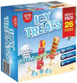 IGA Streets Icy Treats Variety 26 Pack offer