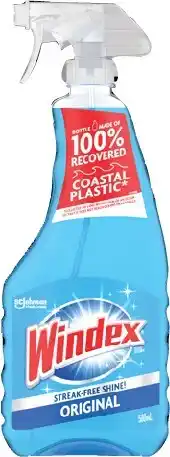 IGA Windex Glass Cleaner Spray 500mL Selected Varieties offer