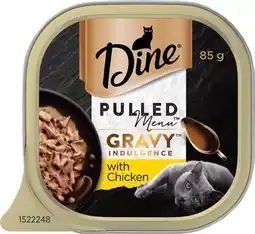 IGA Dine Pulled Menu Wet Cat Food 85g Selected Varieties offer