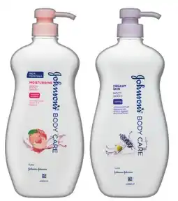 IGA Johnson’s Body Care Moisturising Body Wash 1 Litre Selected Varieties offer