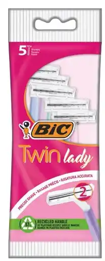 IGA BIC Twin Lady Disposable Razors 5 Pack offer
