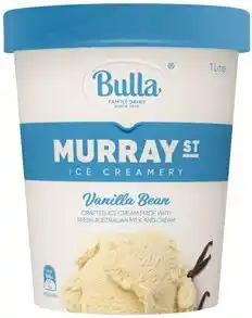 IGA Bulla Murray St Ice Creamery 1 Litre Selected Varieties offer
