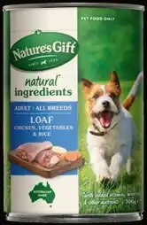 IGA Nature's Gift Wet Dog Food 700g Selected Varieties offer