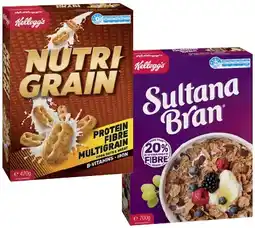 IGA Kellogg’s Nutri‑Grain 470g, Sultana Bran 700g or Special K Original Breakfast Cereal 500g offer