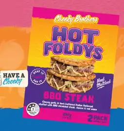 IGA NEW Cheeky Brothers Hot Foldy 2 Pack Selected Varieties offer