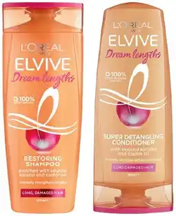 IGA L’Oreal Elvive Shampoo or Conditioner 300mL Selected Varieties offer