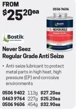 Blackwoods Never Seez Regular Grade Anti Seize offer