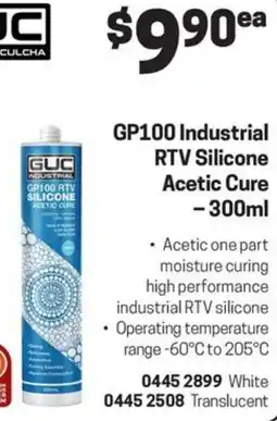 Blackwoods GP100 Industrial RTV Silicone Acetic Cure offer
