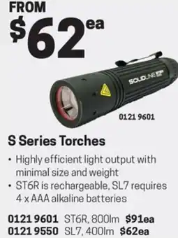 Blackwoods S Series Torches offer