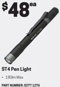 Blackwoods ST4 Pen Light offer