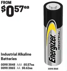 Blackwoods Industrial Alkaline Batteries offer