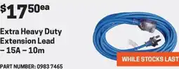 Blackwoods Extra Heavy Duty Extension Lead -15A offer