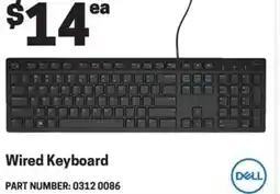 Blackwoods Wired Keyboard offer