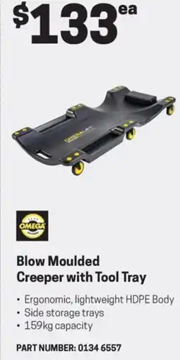 Blackwoods Blow Moulded Creeper with Tool Tray offer