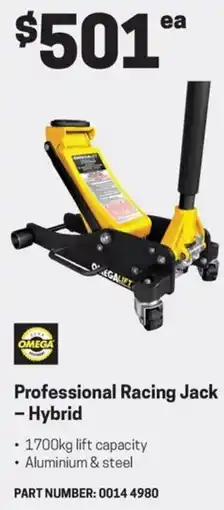 Blackwoods Professional Racing Jack offer