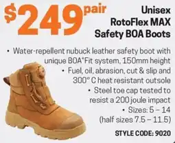 Blackwoods Unisex RotoFlex MAX Safety BOA Boots offer