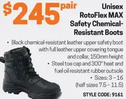 Blackwoods Unisex RotoFlex MAX Safety Chemical offer