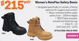 Blackwoods Women's RotoFlex Safety Boots offer