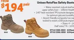 Blackwoods Unisex RotoFlex Safety Boots offer