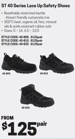 Blackwoods ST 40 Series Lace Up Safety Shoes offer