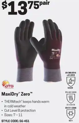 Blackwoods MaxiDry Zero™ offer