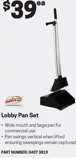 Blackwoods Lobby Pan Set offer