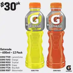Blackwoods Gatorade offer